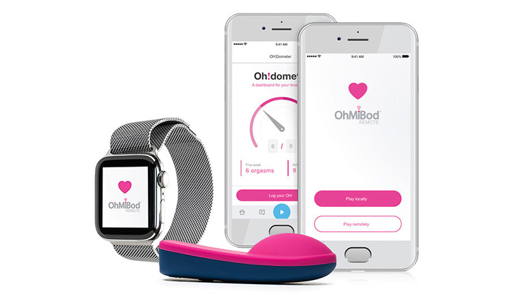 Les jouets OhMiBod peuvent être contrôlés à distance via son téléphone intelligent. Jouets sexuels OhMiBod