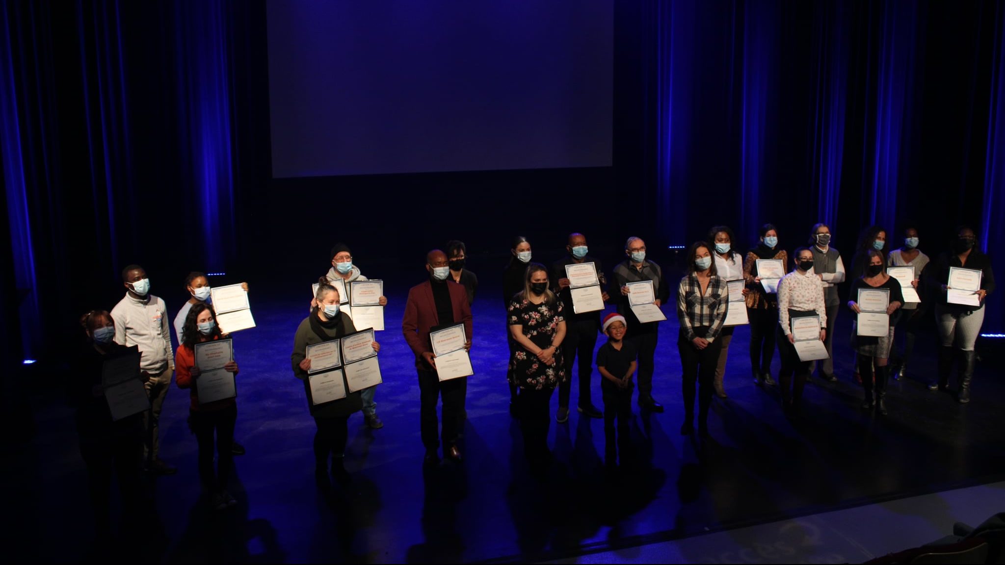 soirée de reconnaissance des organsimes