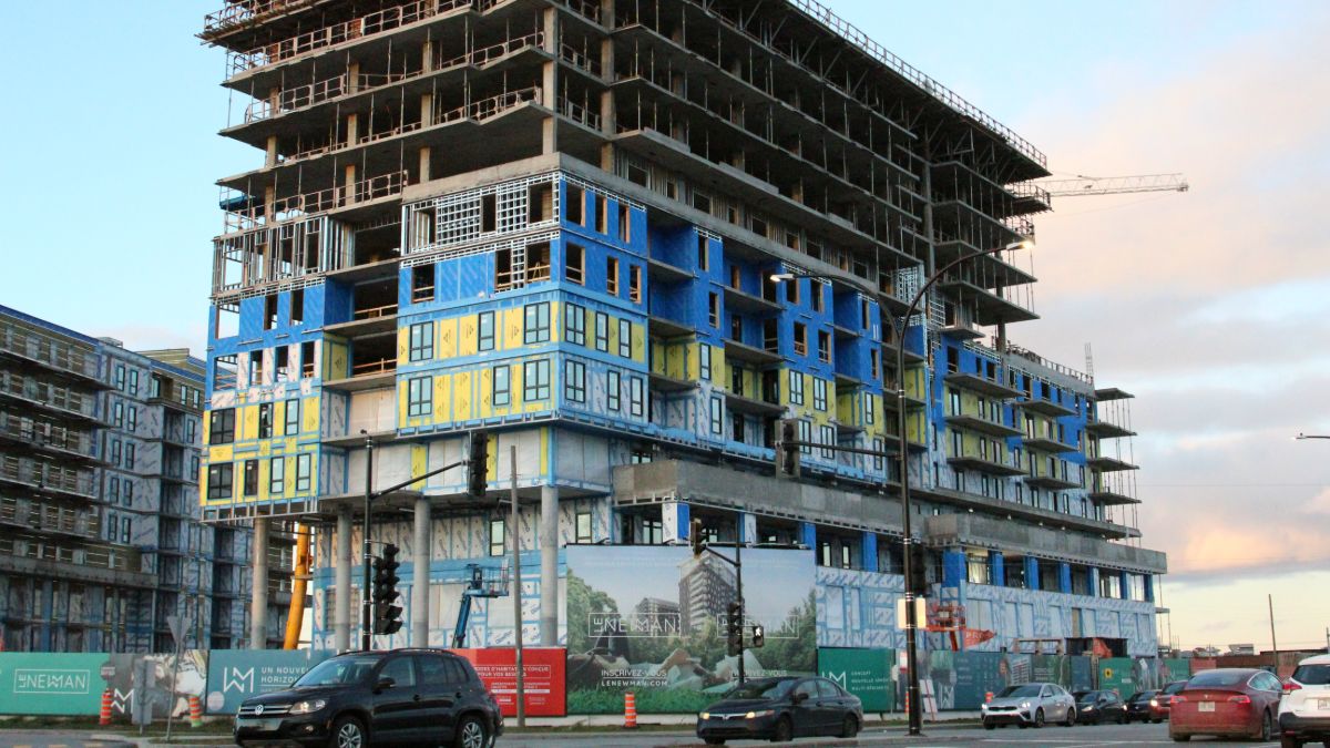 projet immobilier Le Newman en construction