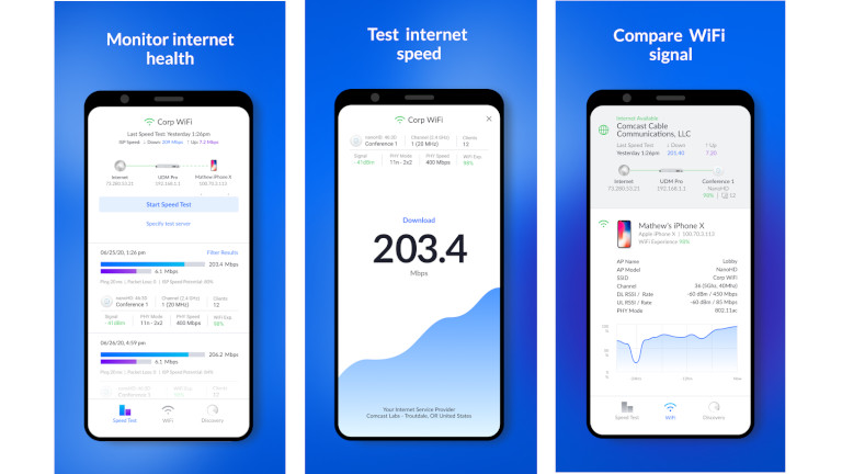 application WiFiman Google iOS problèmes internet
