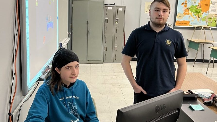 Joël Rivest et Gabriel Dubé