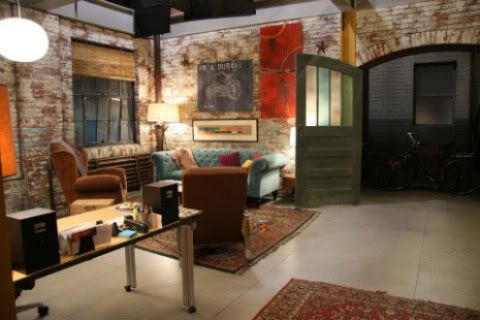 Le loft de Dan Humphrey, dans l'émission américaine Gossip Girl.