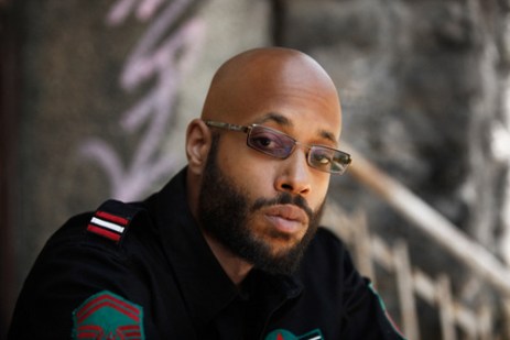 L'artiste hip-hop Webster. 