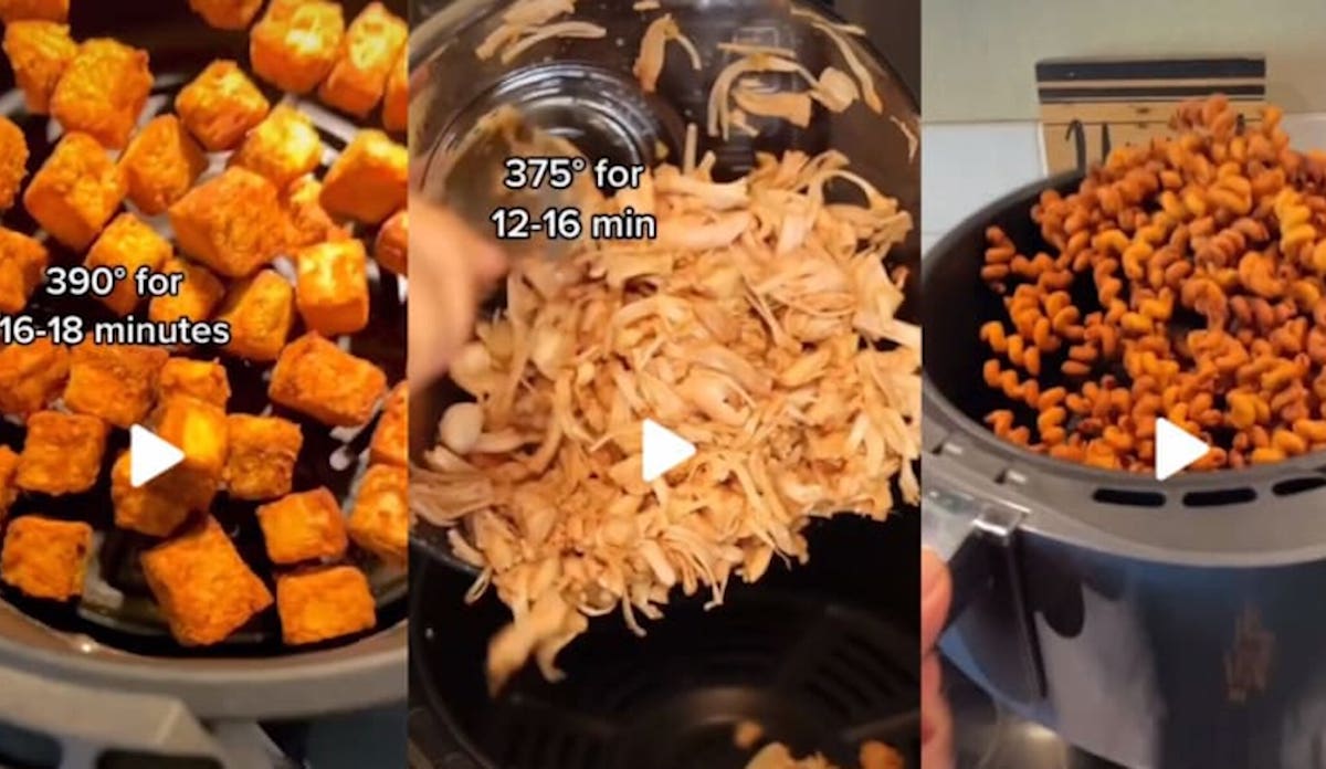Des recettes faites à la friteuse à air tirées de TikTok
