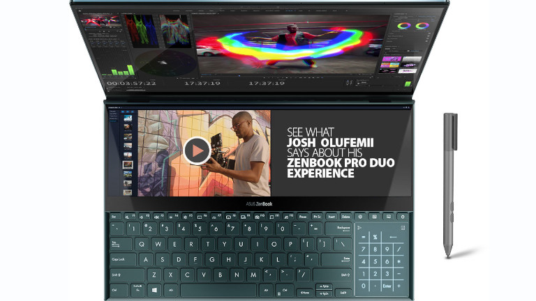 Ordinateur portable Zenbook Pro Duo Asus Screenpad