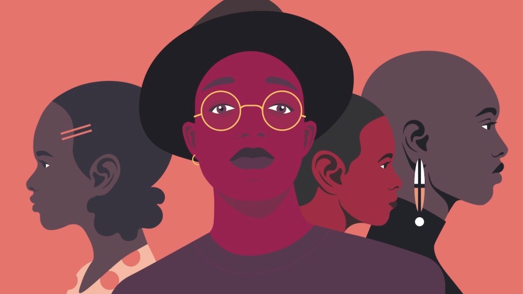 Illustration montrant des visages de la communauté noire.