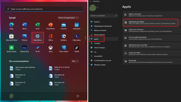 La marche à suivre pour changer le navigateur web par défaut de Windows 11. comment changer navigateur web par défaut Windows 11