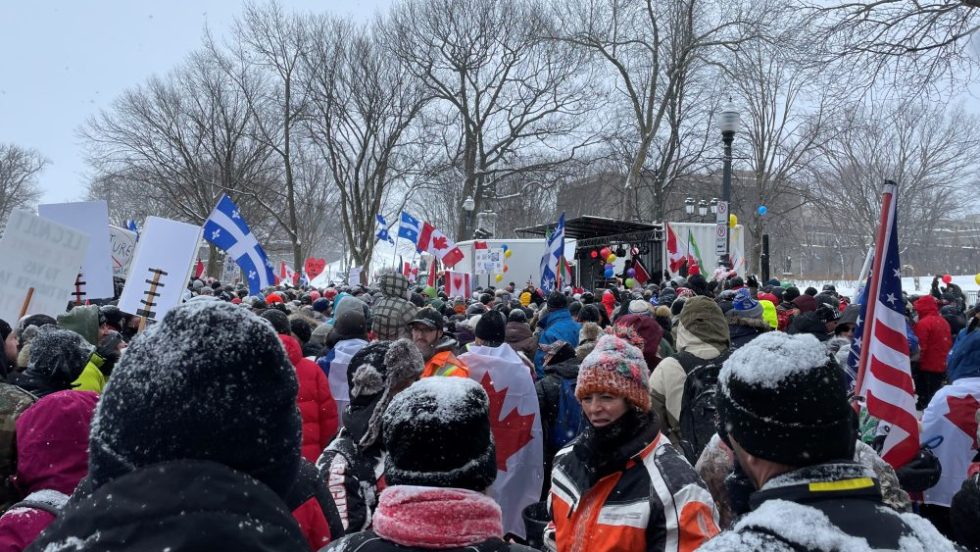 Manifestation Québec