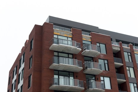 Un bloc appartement à Montréal