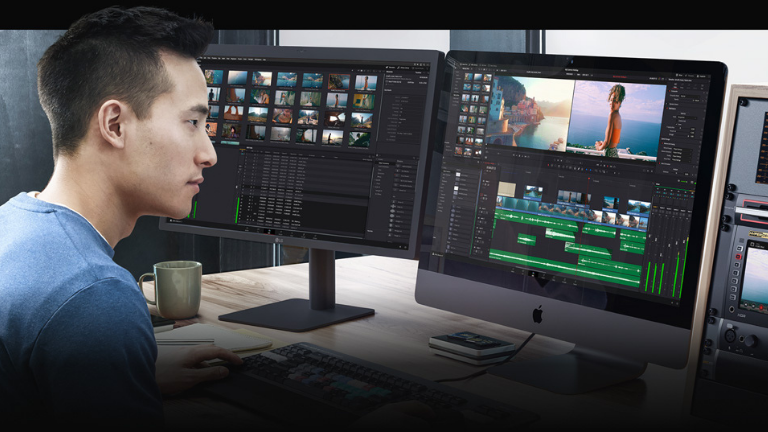logiciel montage davinci espace &eacute;dition coupe