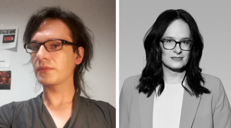 Chris Bergeron en 2012 (&agrave; gauche) et en 2022 (&agrave; droite).