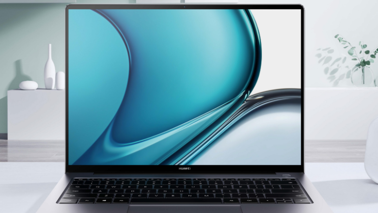 Contrairement à d’autres ordinateurs populaires, l’écran du MateBook 14s prend plus de place. huawei Matebook 14s grand écran plus espace