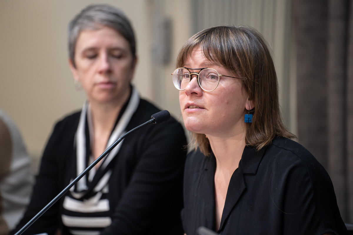 Véronique Laflamme, porte-parole du FRAPRU.