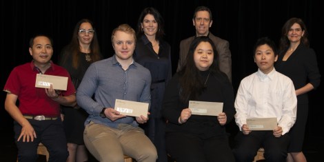 les étudiants qui ont décroché la bourse NovaScience