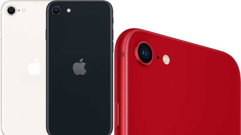 trois couleurs disponibles Apple iPhone SE 3e gen