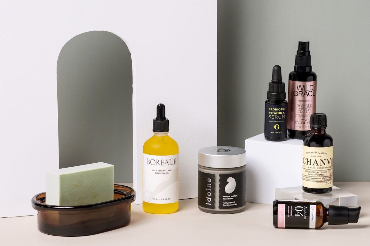 Une sélection de soins de la peau locaux qu'on peut acheter sur la boutique en ligne Jusqu'à minuit.