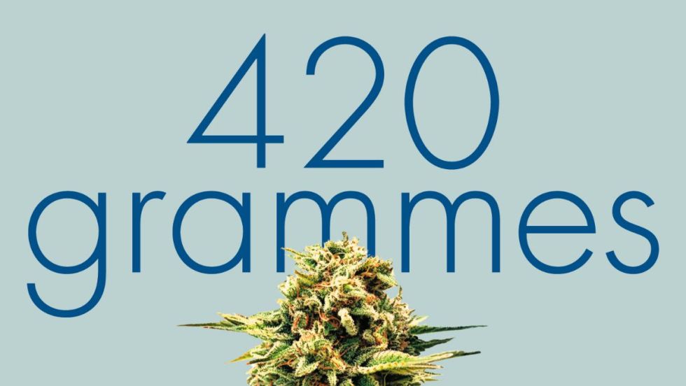 La couverture du livre "420 grammes" de Philippe Meilleur