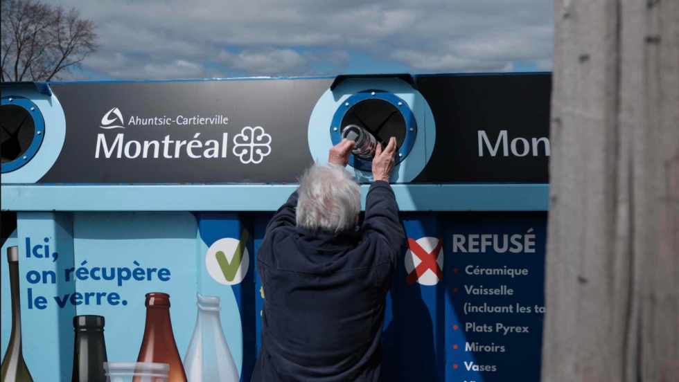 Deux conteneurs de dépôt volontaire du verre ont été installés dans l’arrondissement d’Ahuntsic-Cartierville en novembre 2020.