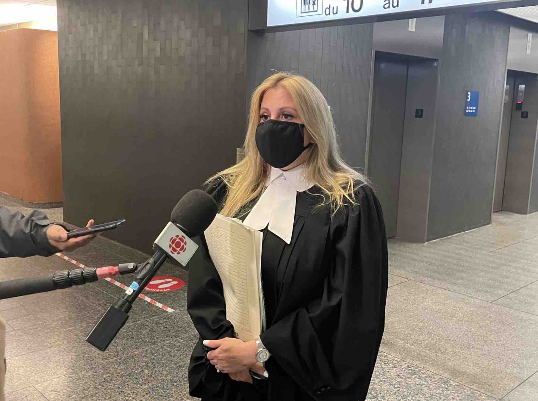 La procureure du Directeur des poursuites criminelles et pénales (DPCP) Me Annabelle Sheppard