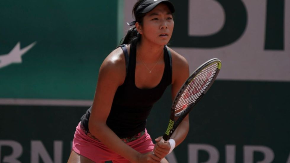 La joueuse de tennis Annabelle Xu