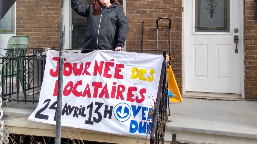 Véronique Martineau participera à la manifestation contre la crise du logement à Verdun, dimanche le 24 avril.