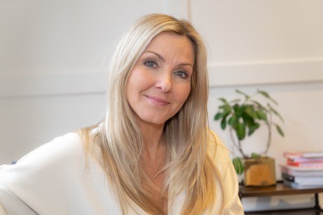 L'animatrice V&eacute;ronique Cloutier