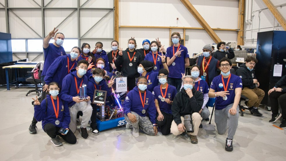 L’équipe de robotique de l’école secondaire Cavelier-De LaSalle