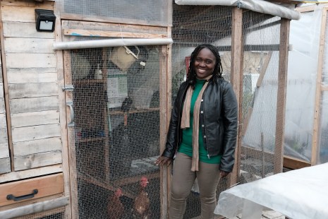 Willemine participe au projet pilote de poulailler urbain depuis l’été 2021.