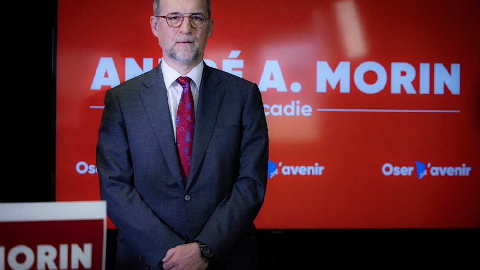 Le candidat libéral dans L'Acadie, André Albert Morin.