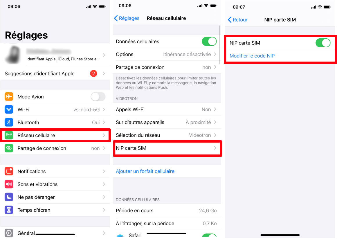V&eacute;rouiller carte SIM iPhone t&eacute;l&eacute;phone