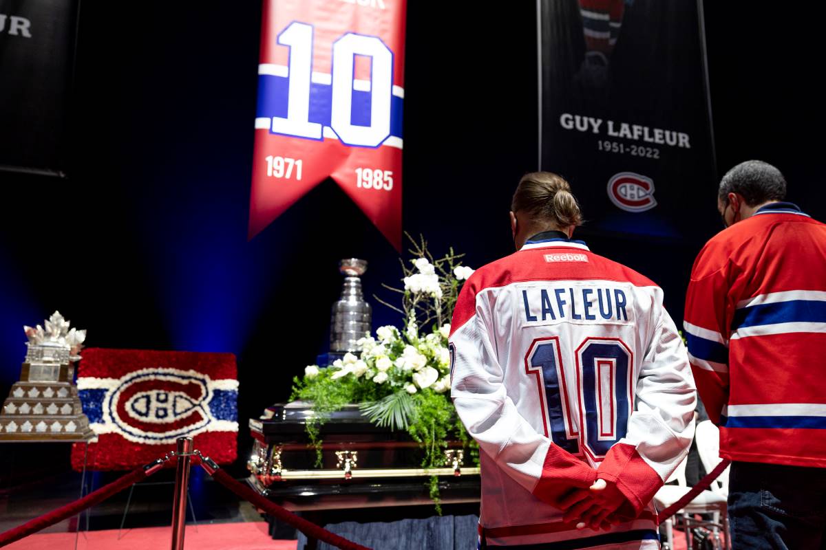Chapelle ardente Guy Lafleur