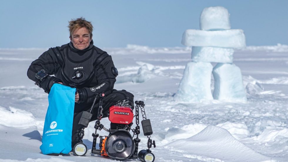 Nathalie Lasselin, exploratrice, documentariste et plongeuse sous-marine