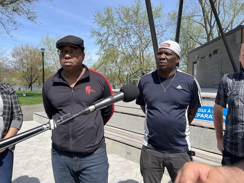 Gino Luberisse et Aniel Estimable