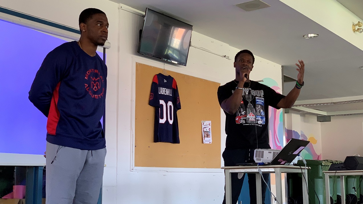 Quan Bray et Hergy Mayala.