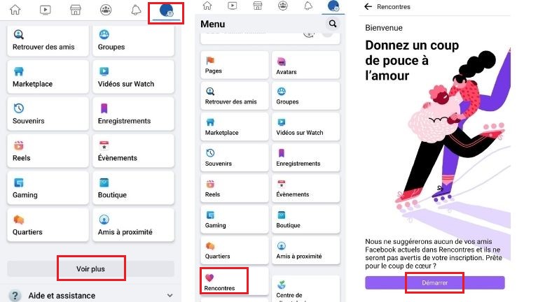 comment activer Facebook rencontres Android iOS