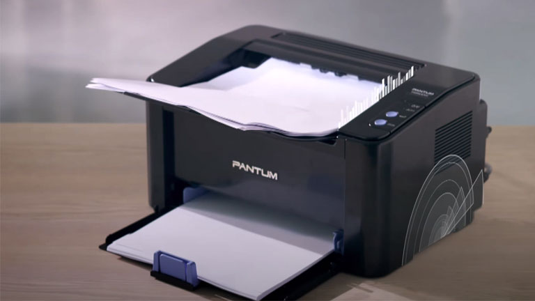 imprimante laser pantum p2500w compacte abordable