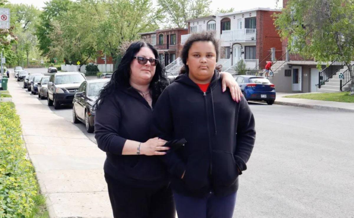 Mélanie Bonder et sa fille.