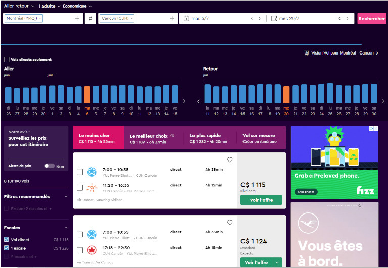 momondo-site-comparateur-prix-voyage-vacances-moins-chers-avion