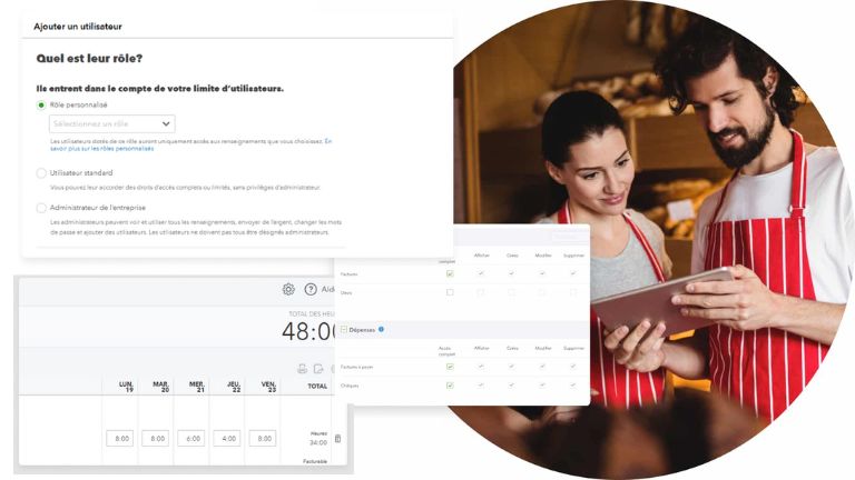 s&eacute;curit&eacute; sauvegarde confiance Quickbooks en ligne Avanc&eacute;