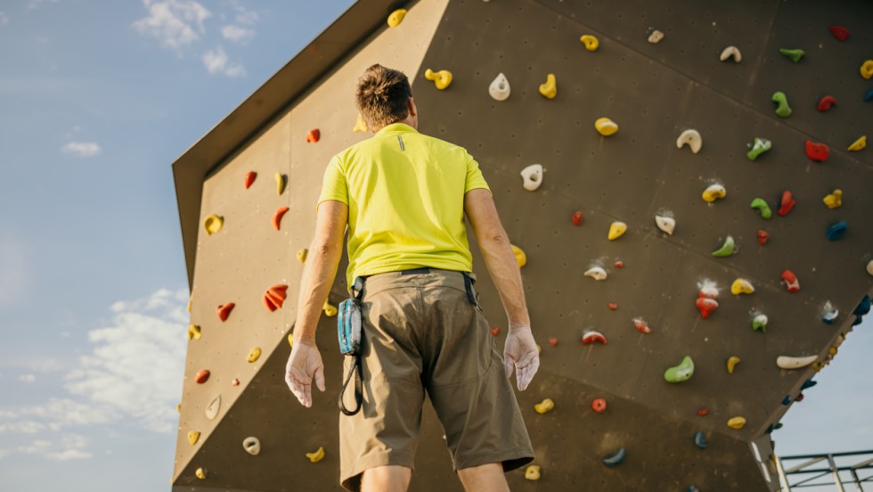 Le parc réaménagé comprendra entre autres des installations d’escalade sur bloc.