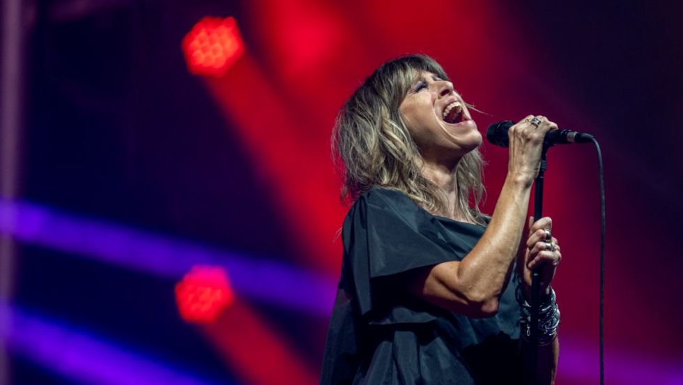 Luce Dufault en spectacle sur la scène Loto-Québec des Francos de Montréal, le mardi 14 juin 2022