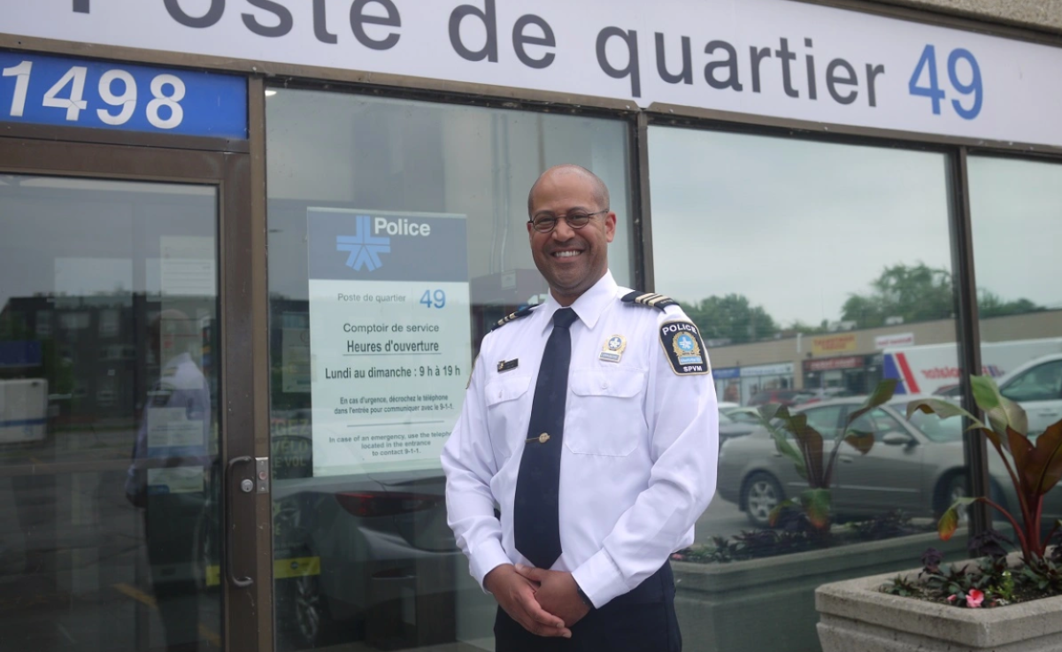 Le commandant Anglade est entré en poste en juin.