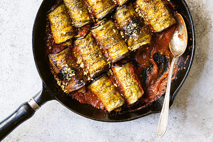 Involtinis d'aubergine par K pour Katrine