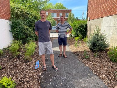 Ruelle verte Godin-Brown &agrave; Verdun