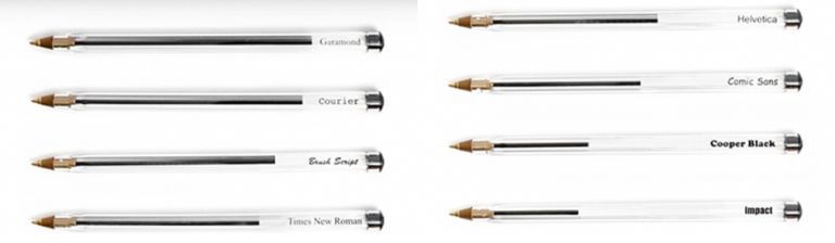 aper&ccedil;u consommation encre polices caract&egrave;res