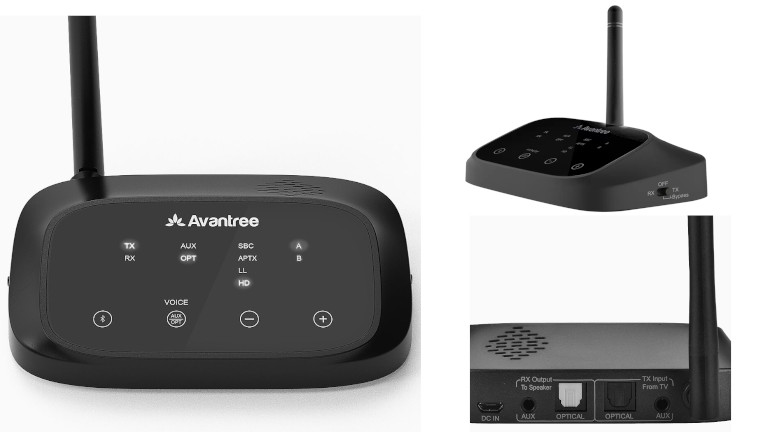 emeteur recepteur Bluetooth television barre son 