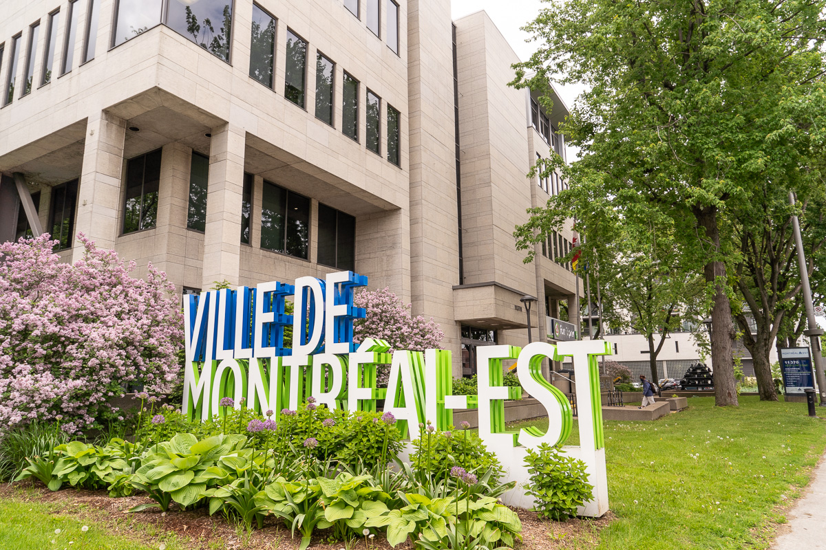 La mairie de Montréal-Est.