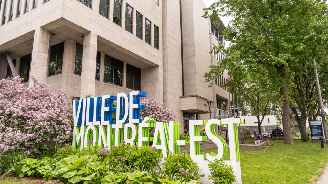 La mairie de Montréal-Est.