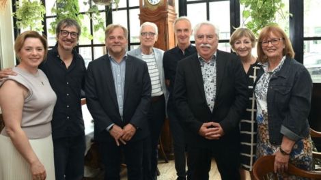 Catherine Trudeau, Philippe Falardeau, Jean-François Lalonde, Michel Lemay, Claude Deschênes, Mario Fortin et Louise Laviolette