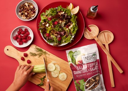 Garnitures &agrave; salade naturSource